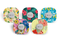 Summer Flowers Pack for Freestyle Libre 2 diabetes supplies and insulin pumps