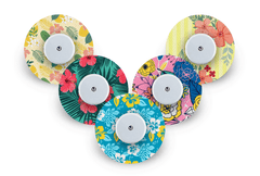 Summer Flowers Pack for Freestyle Libre 2 diabetes supplies and insulin pumps