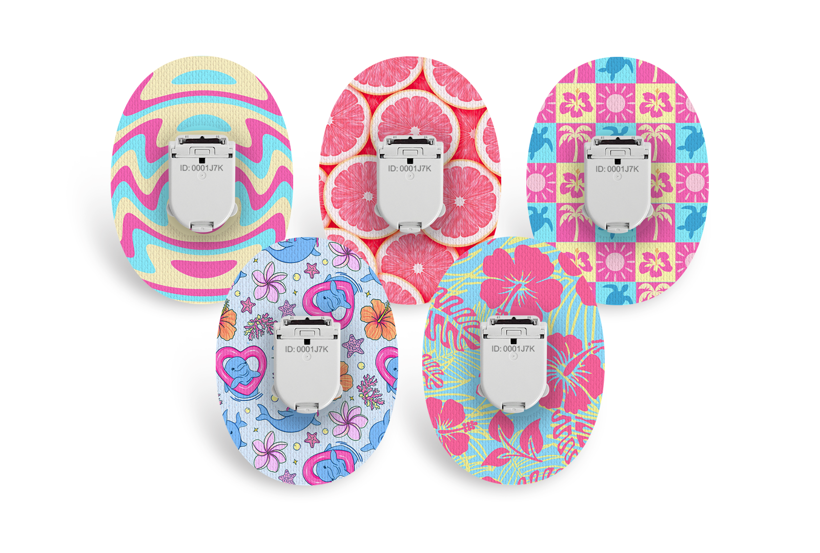 Summer Party Patch Pack for Glucomen Day diabetes supplies and insulin pumps