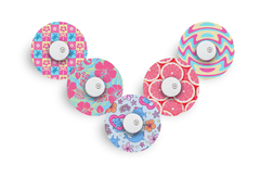 Summer Party Patch Pack for Libre 3 diabetes supplies and insulin pumps
