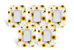 Sunflower Patch Pack for Medtrum CGM - 5 - Pack diabetes supplies and insulin pumps