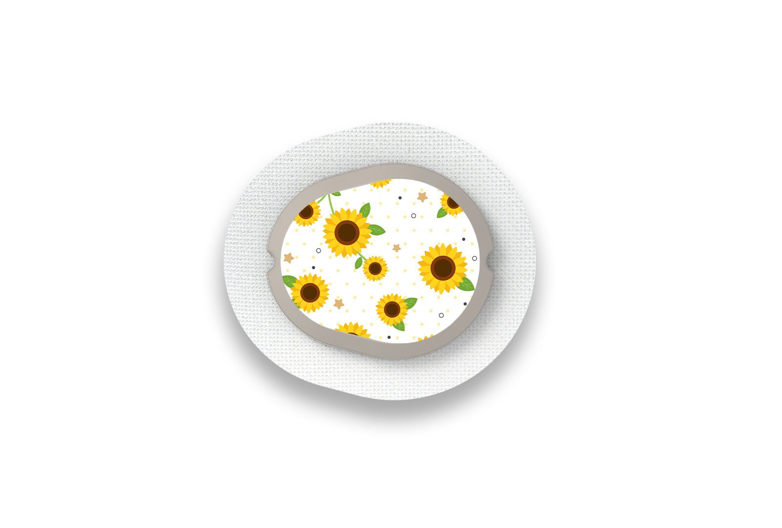 Sunflower Sticker for Novopen 4, 5, 6, or Echo diabetes supplies and insulin pumps