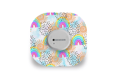 Sunshine & Rainbows Patch - Dexcom G7 / One+ for Single diabetes supplies and insulin pumps