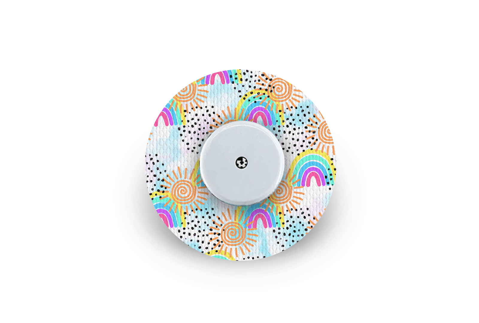 Sunshine & Rainbows Patch for Freestyle Libre 2 diabetes supplies and insulin pumps