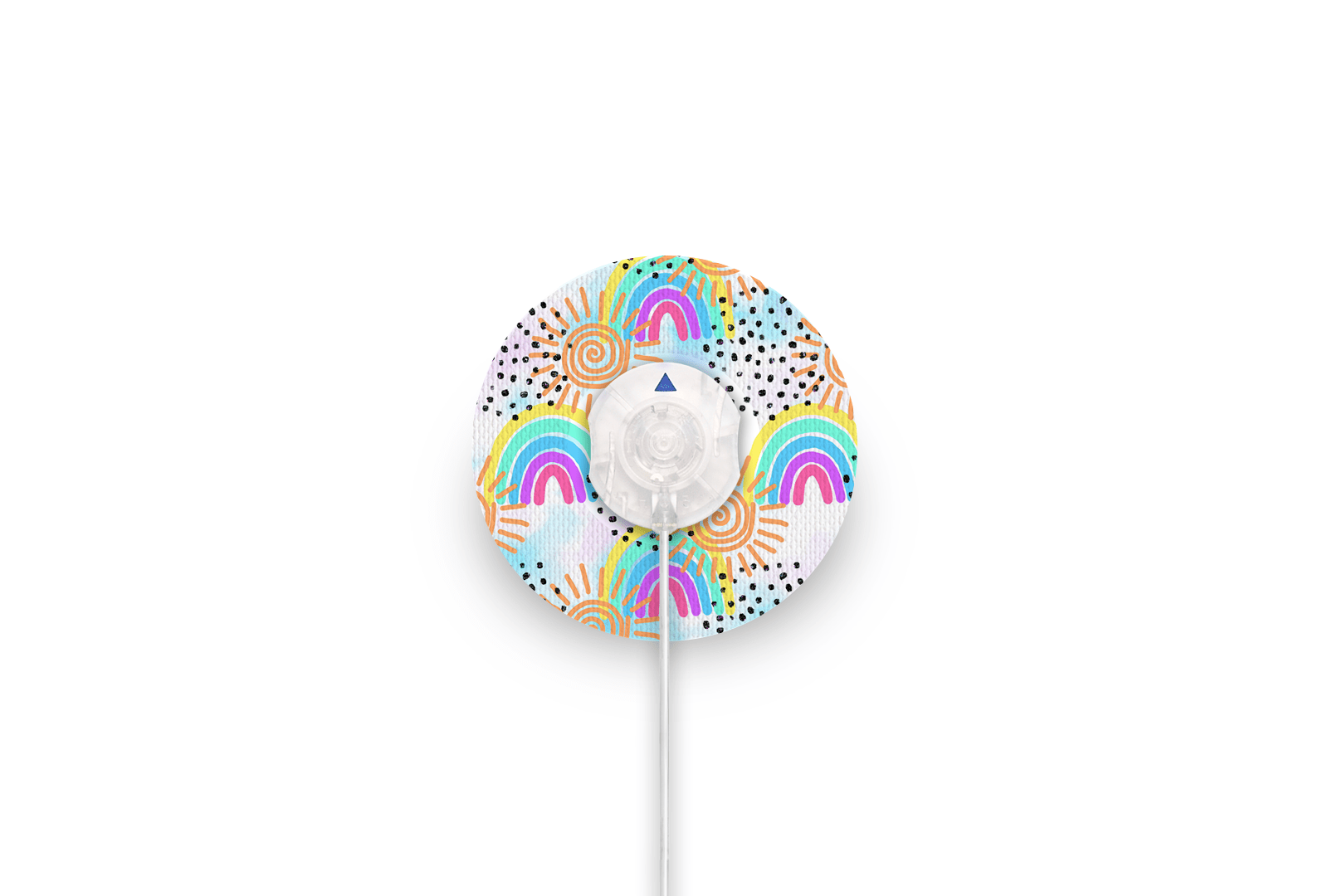 Sunshine & Rainbows Patch for Minimed QuickSet diabetes supplies and insulin pumps