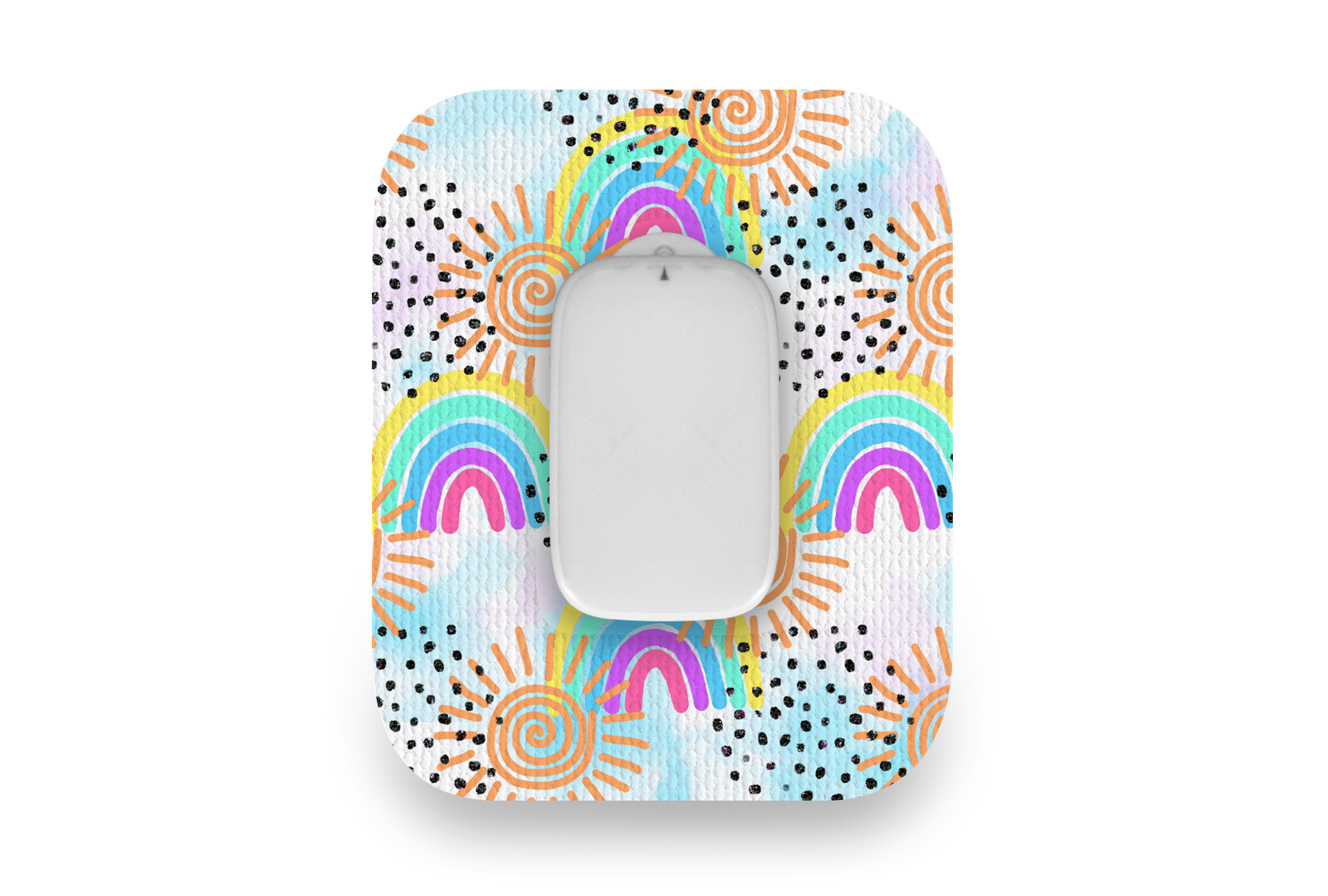 Sunshine & Rainbows Patch for Medtrum CGM diabetes supplies and insulin pumps