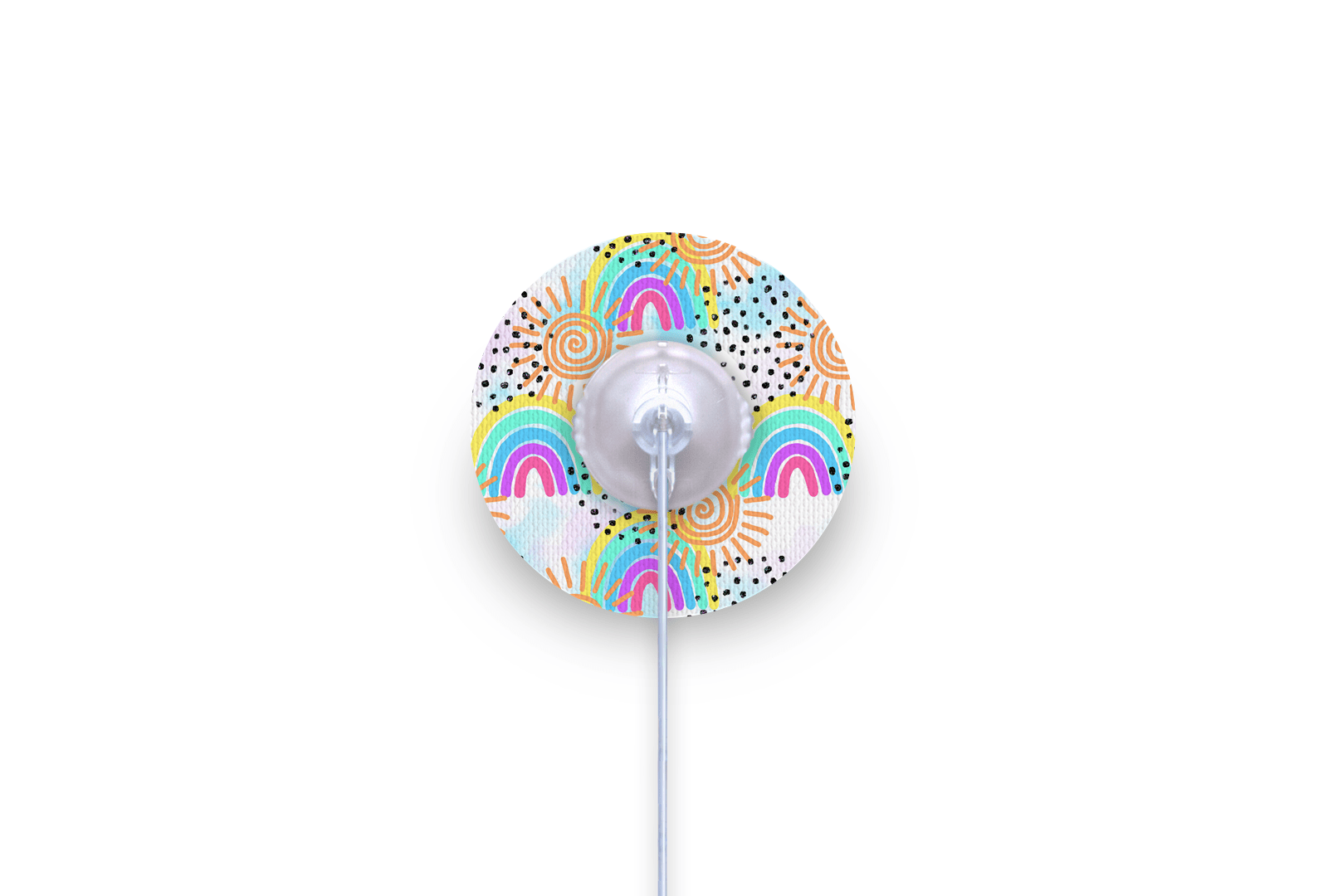 Sunshine & Rainbows Patch for mylife Orbit diabetes supplies and insulin pumps