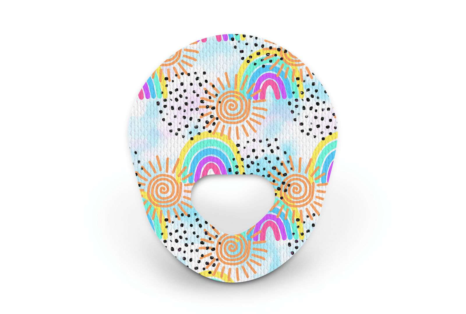 Sunshine & Rainbows Patch for Guardian Enlite diabetes supplies and insulin pumps