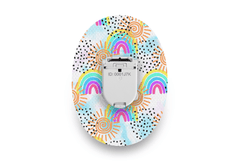 Sunshine & Rainbows Patch - Glucomen Day for Single diabetes supplies and insulin pumps
