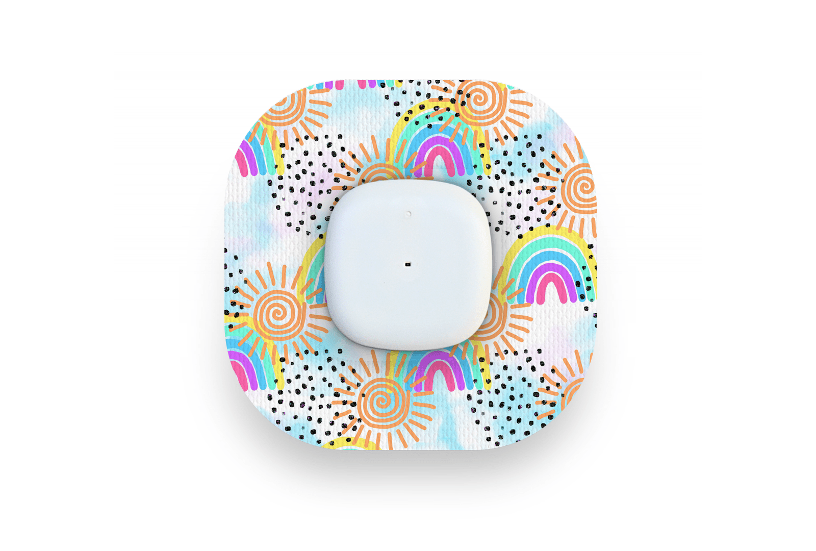 Sunshine & Rainbows Patch - Simplera for Single diabetes supplies and insulin pumps