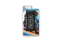 Super Bike Sticker for Novopen 4, 5, 6, or Echo diabetes supplies and insulin pumps