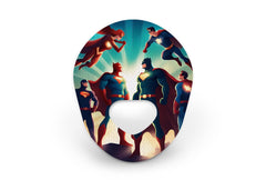 Superhero Patch - Guardian Enlite for Single diabetes supplies and insulin pumps