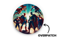 Superhero Patch - Overpatches for Single diabetes supplies and insulin pumps