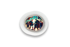 Superhero Sticker for Novopen 4, 5, 6, or Echo diabetes supplies and insulin pumps