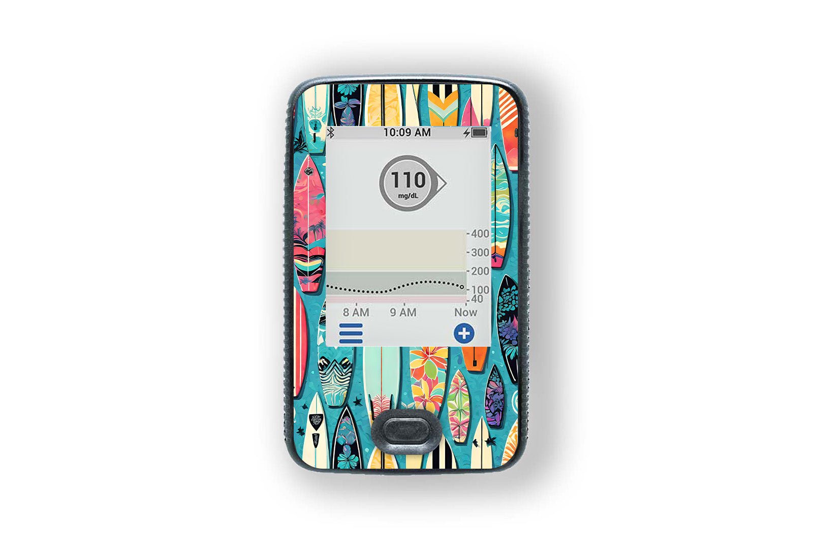 Surf Boards Sticker for Novopen 4, 5, 6, or Echo diabetes supplies and insulin pumps