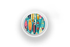 Surf Boards Sticker for Novopen 4, 5, 6, or Echo diabetes supplies and insulin pumps