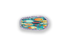 Surf Boards Sticker for Novopen 4, 5, 6, or Echo diabetes supplies and insulin pumps