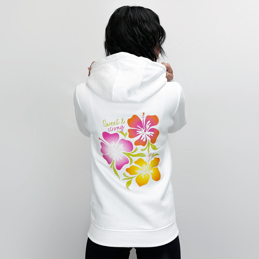 Sweet & Strong Hoodie for Beige diabetes supplies and insulin pumps