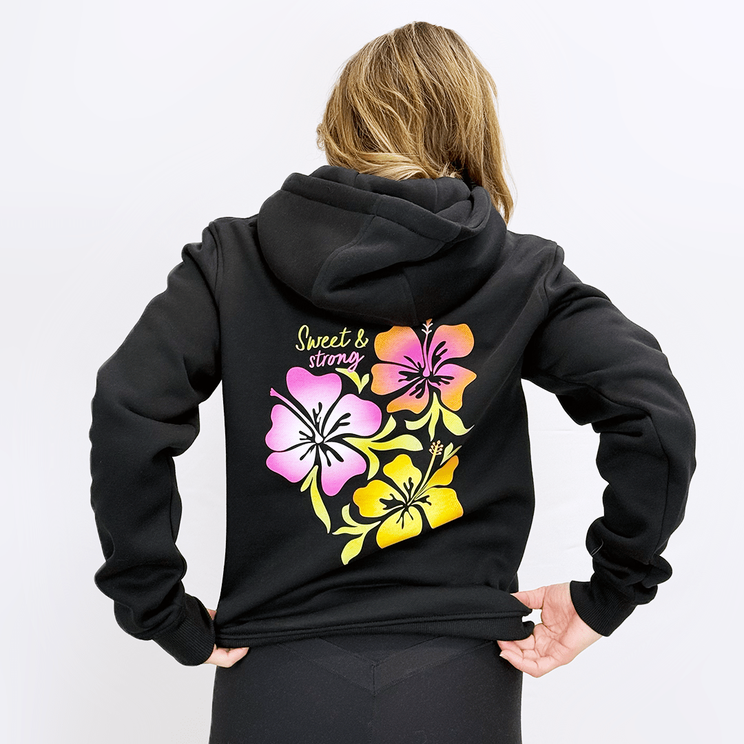 Sweet & Strong Hoodie for Beige diabetes supplies and insulin pumps