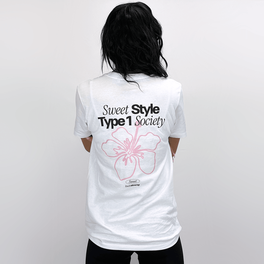 Sweet Style T-Shirt for Black diabetes supplies and insulin pumps