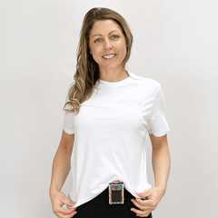 T1D Club T-Shirt for White diabetes supplies and insulin pumps