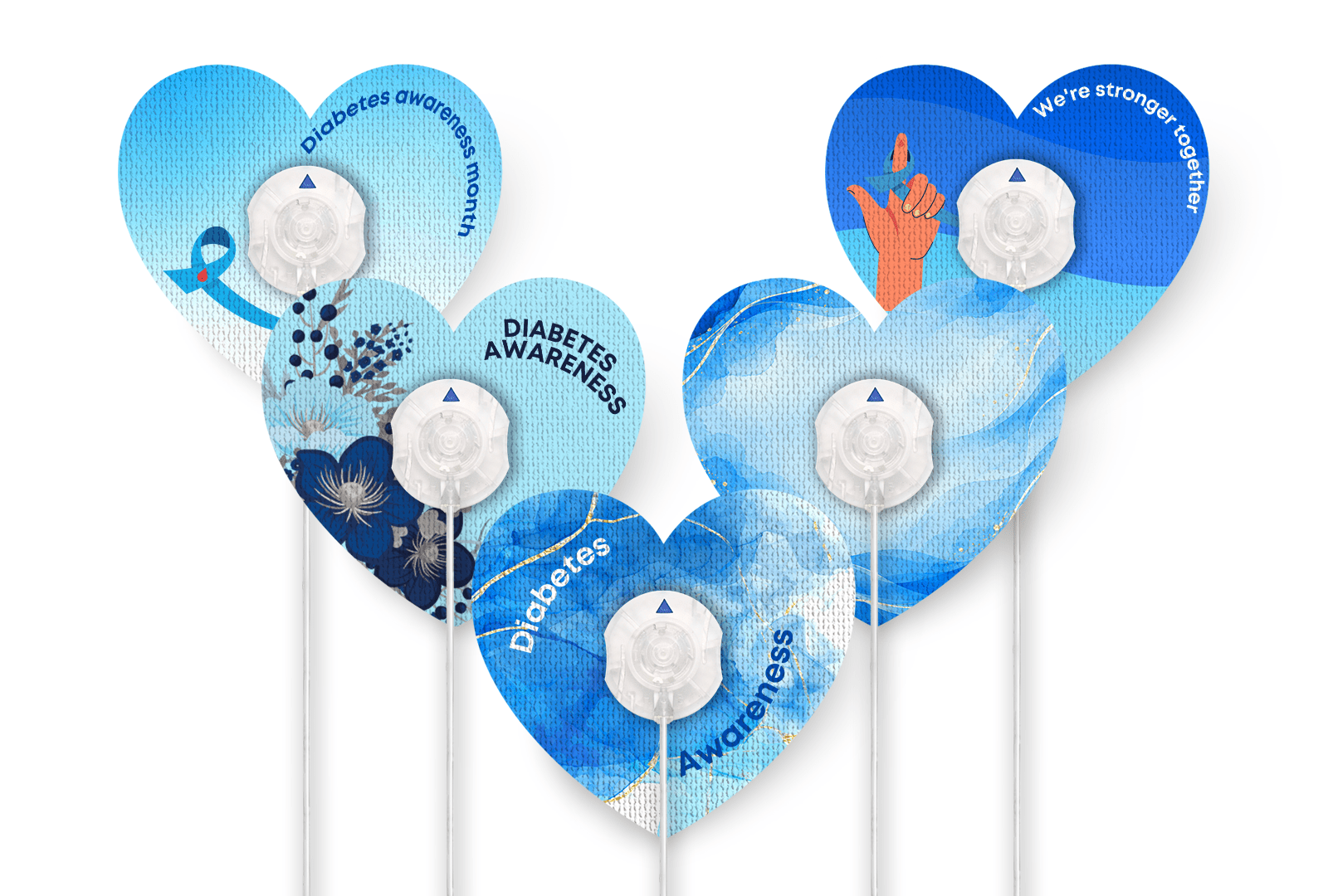 T1D Community Patch Pack for mylife Orbit diabetes supplies and insulin pumps
