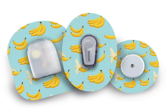 Totally Bananas Patch for Freestyle Libre 2 diabetes supplies and insulin pumps