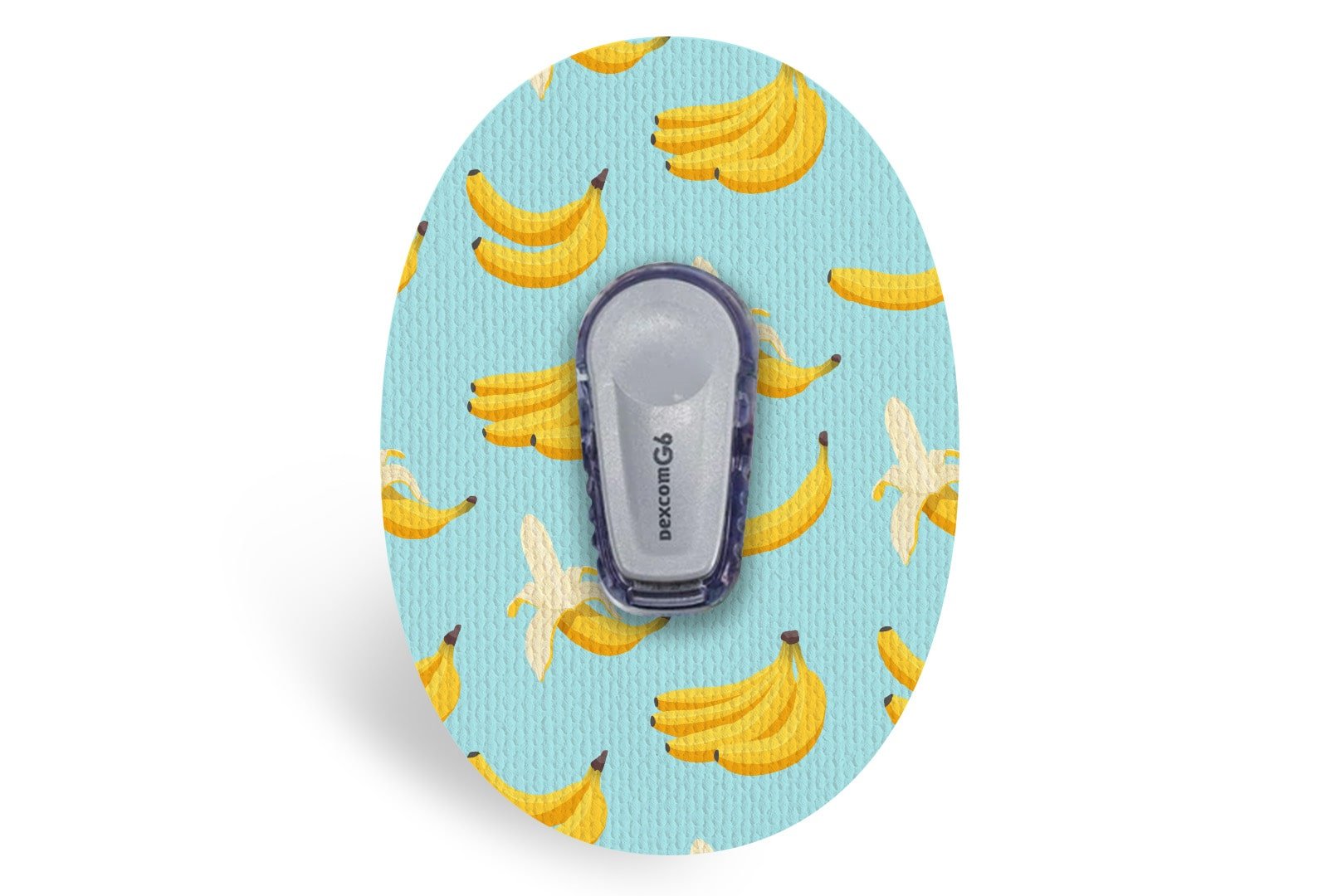 Totally Bananas Patch for Dexcom G6 / One diabetes supplies and insulin pumps