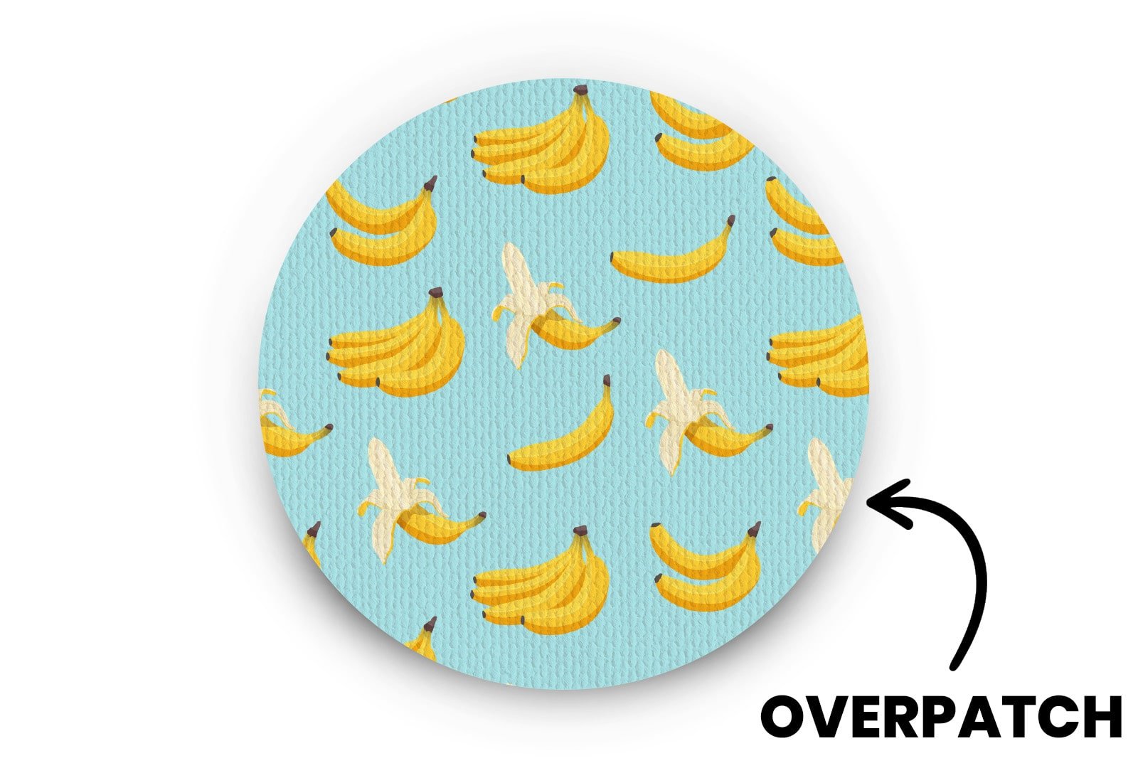Totally Bananas Patch for Freestyle Libre 3 diabetes supplies and insulin pumps