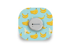 Totally Bananas Patch for Dexcom G7 / One+ diabetes supplies and insulin pumps