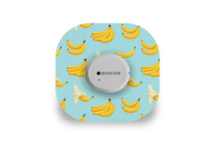 Totally Bananas Patch for Dexcom G7 / One+ diabetes supplies and insulin pumps