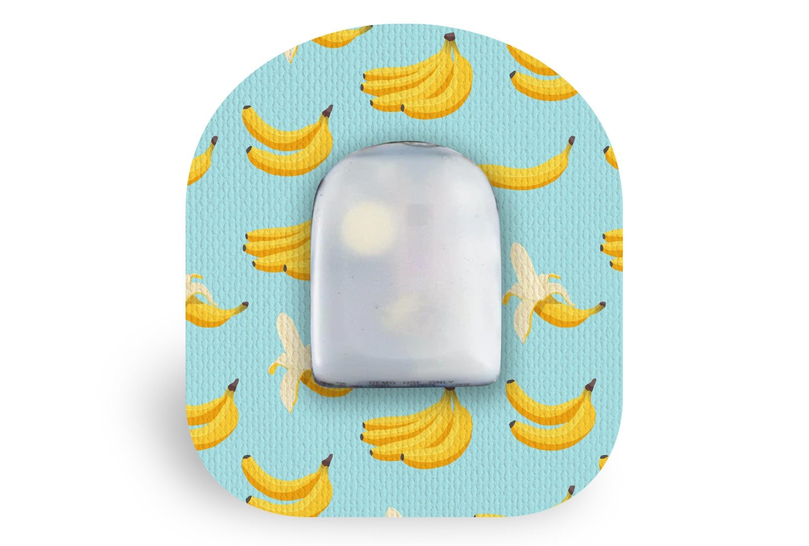 Totally Bananas Patch - Omnipod for Single diabetes supplies and insulin pumps