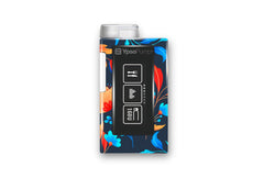 Tropical Flower Sticker for Novopen 4, 5, 6, or Echo diabetes supplies and insulin pumps