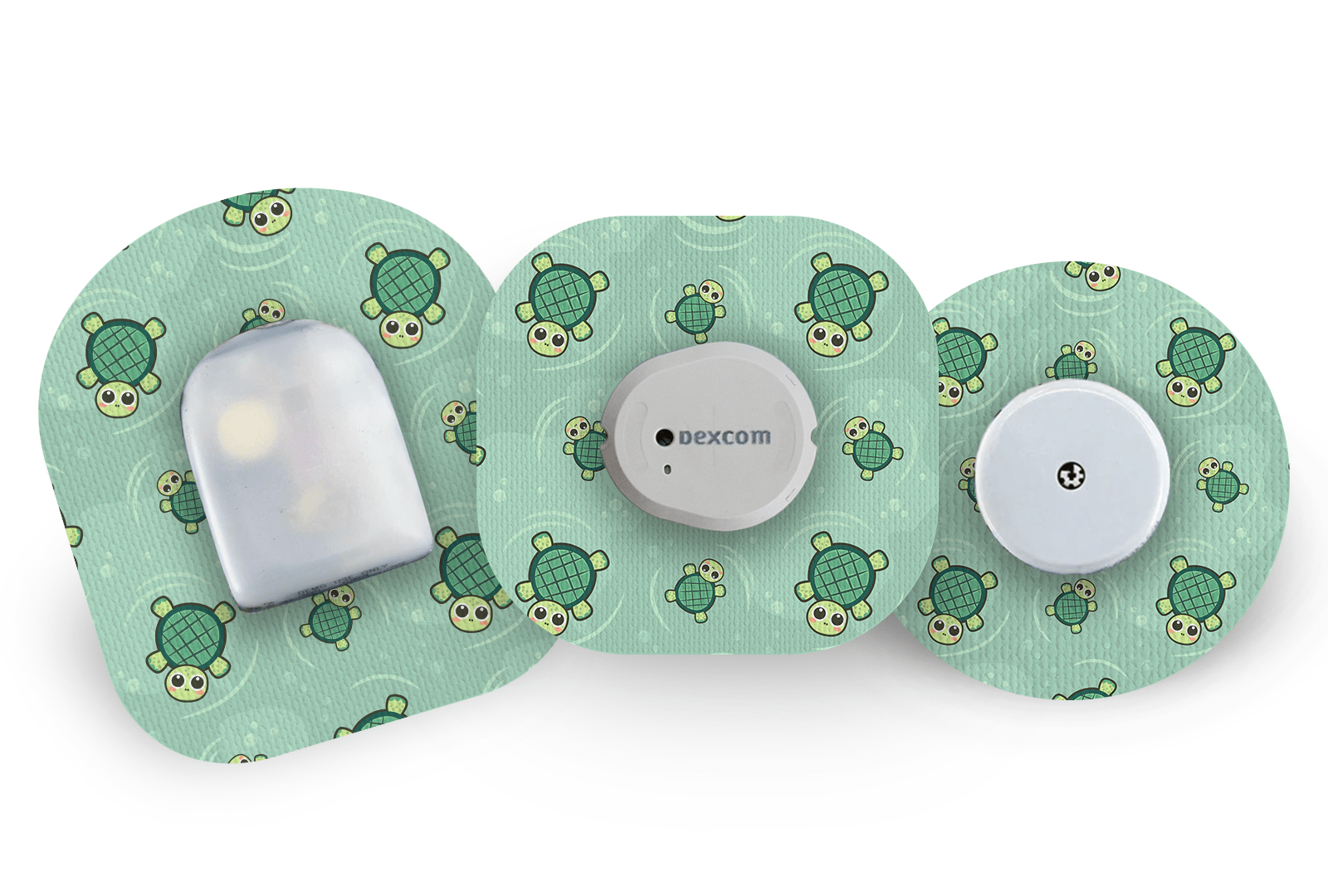 Turtle Patch for Freestyle Libre diabetes supplies and insulin pumps