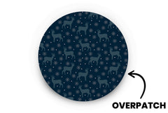 Twilight Reindeer Patch - Overpatches for Single diabetes supplies and insulin pumps