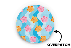 Vacation Vibes Patch for Overpatch diabetes supplies and insulin pumps