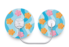 Vacation Vibes Patch - Tru - Steel for Single diabetes supplies and insulin pumps