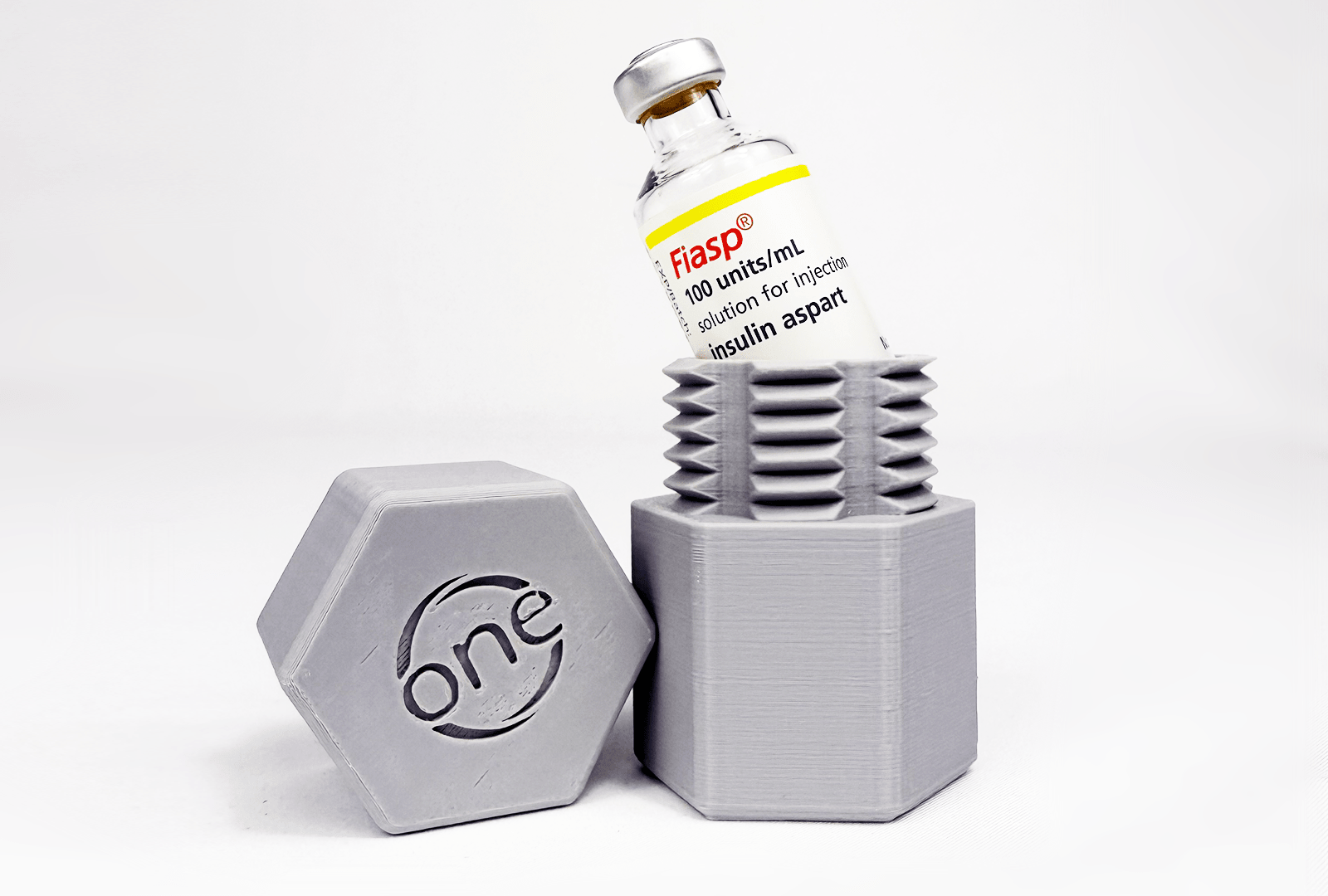 Vial Protectors (10ml) - All Colours for Grey diabetes supplies and insulin pumps