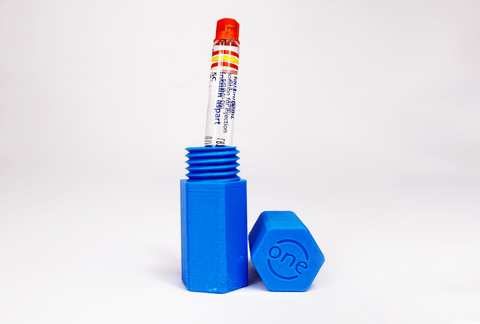 Vial Protectors (3ml) - All Colours for Blue diabetes supplies and insulin pumps