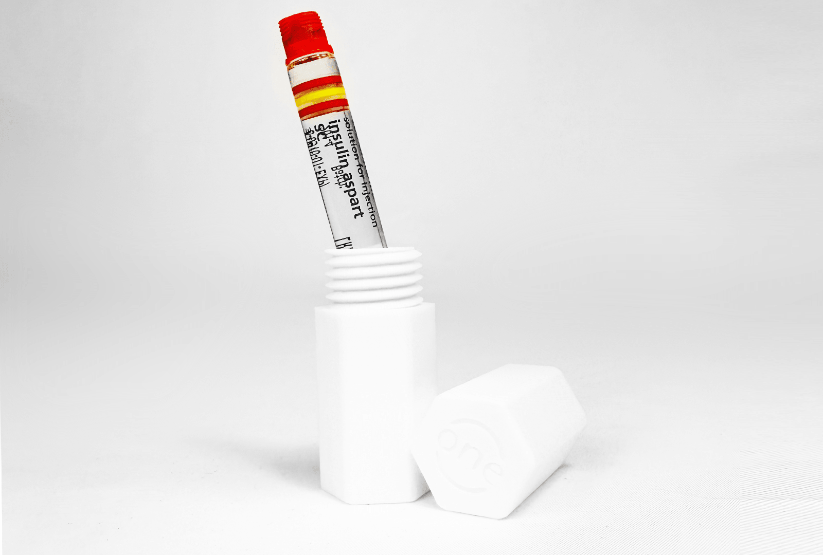 Vial Protectors (3ml) - All Colours for White diabetes supplies and insulin pumps