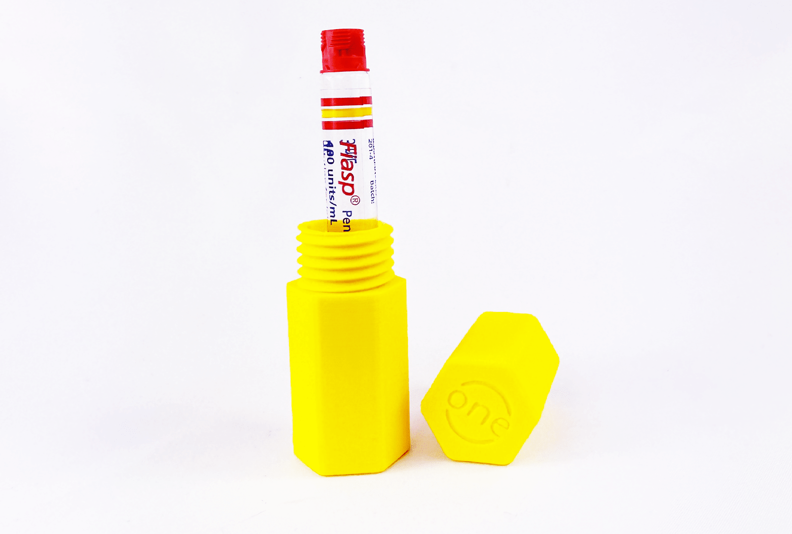 Vial Protectors (3ml) - All Colours for Yellow diabetes supplies and insulin pumps