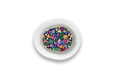 Vibrant Flowers Sticker for Novopen 4, 5, 6, or Echo diabetes supplies and insulin pumps