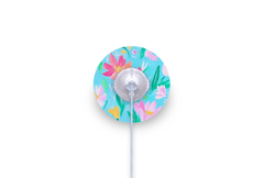 Vibrant Petals Patch for mylife Orbit diabetes supplies and insulin pumps
