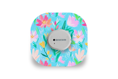 Vibrant Petals Patch for Dexcom G7 / One+ diabetes supplies and insulin pumps