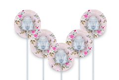 Vintage Bouquet Patch Pack for Autosoft 90 - 5 - Pack diabetes supplies and insulin pumps