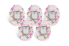 Vintage Bouquet Patch Pack for Glucomen Day - 5 - Pack diabetes supplies and insulin pumps