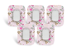 Vintage Bouquet Patch Pack for Medtrum CGM - 5 - Pack diabetes supplies and insulin pumps