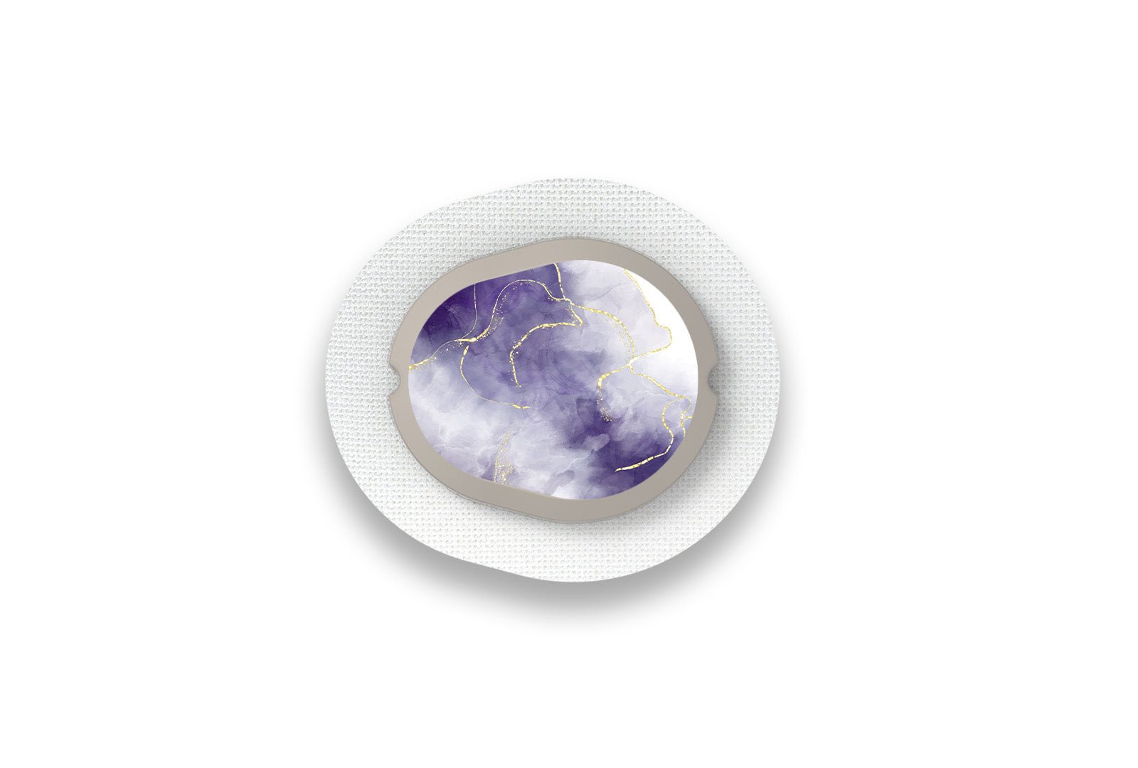 Violet Marble Sticker for Dexcom G7 / One+ Sensor diabetes supplies and insulin pumps