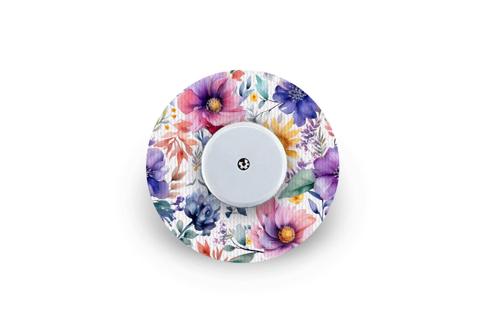 Watercolour Flowers Patch for Freestyle Libre 2 diabetes supplies and insulin pumps