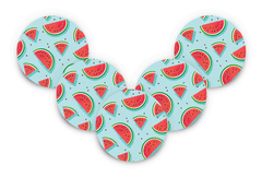 Watermelon Patch Pack for Generic Overpatch - 5 Pack diabetes supplies and insulin pumps